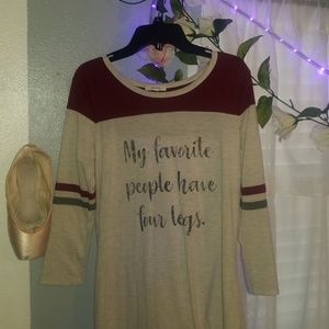 SUPER COMFY mid sleeve shirt!!!:)